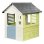 Caseta de juegos infantil Smoby Jolie Maison exterior plástico reciclado protección UV