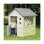Caseta de juegos infantil Smoby Jolie Maison exterior plástico reciclado protección UV