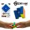 Pack Cubo Speed NexCube Classic 3x3 y 2x2 Magnético Ajustable Multicolor
