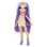 Violet Rainbow High Puppe 27 cm, langes violettes Haar, beweglich und komplett bekleidet