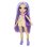 Violet Rainbow High Puppe 27 cm, langes violettes Haar, beweglich und komplett bekleidet