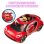 Auto Giocattolo Bandai Miraculous VW E-Beetle Cabriolet 2 Posti Rossa e Nera