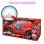 Auto Giocattolo Bandai Miraculous VW E-Beetle Cabriolet 2 Posti Rossa e Nera