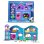 Bandai Littlest Pet Shop Großes Haus Spielset 3 Figuren 20+ Zubehörteile