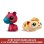 Bandai Littlest Pet Shop Großes Haus Spielset 3 Figuren 20+ Zubehörteile