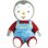 Peluche Bouillotte T'choupi Jemini 21 cm Micro-ondas