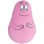 2er Pack Kissen Pelz Jemini Barbapapa und Barbamama 40 cm Birnenform