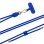 Correa para el cuello Celly para smartphones Azul Cuero PU 1,4 m