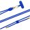 Correa para el cuello Celly para smartphones Azul Cuero PU 1,4 m