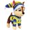 Kit 4 Peluches Jemini Paw Patrol Chase Marcus Rubble Stella 12 cm