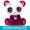 Bandai Littlest Pet Shop Plüschhund Panda 25 cm Sitzend Mehrfarbig