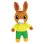 Jemini Peluches Set Trotro Family 4 Peças 15/23/11 cm Felpa Bordada