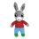 Jemini Peluches Set Trotro Family 4 Peças 15/23/11 cm Felpa Bordada