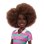 Barbie Fashionistas Puppe 29,8 cm Schwarze Lockiges Haare Gestreiftes Polo-Kit Mint-Grün Rosa