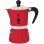 Cafetera italiana Bialetti Rainbow 0,30 L 6 tazas aluminio roja