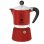 Cafetera italiana Bialetti Rainbow 0,30 L 6 tazas aluminio roja