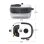 Limpiateur vapeur 2500W haute température portable avec brosses cuisine salle de bain voiture