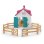 Set Gioco Schleich Scuderia Portatile con Cavallo Haflinger e Accessori (60 Pezzi)