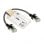 Netzwerkkabel ACT CAT6A slimline S/FTP LSZH Schwarz 0,15 m