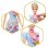Puppe Disney Princess Jewel Reveal Aschenputtel mit abnehmbarem Rock und Schmuck