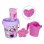 Schaufelset Minnie Smoby Rosa 17 cm mit Zubehör