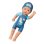 Boneca BABY born My First Swim Boy 30 cm para banho e piscina
