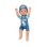 Boneca BABY born My First Swim Boy 30 cm para banho e piscina