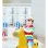 Pallone rimbalzante Lexibook Giraffa 45 cm Sedile ergonomico 28 cm +3 anni Int/est Pompa manuale inclusa max 50 kg