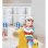 Pallone rimbalzante Lexibook Giraffa 45 cm Sedile ergonomico 28 cm +3 anni Int/est Pompa manuale inclusa max 50 kg