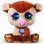 Plüschtier Bandai Littlest Pet Shop Deluxe Kuh 25 cm Sitzend Multicolor