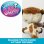 Plüschtier Bandai Littlest Pet Shop Deluxe Kuh 25 cm Sitzend Multicolor