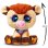 Plüschtier Bandai Littlest Pet Shop Deluxe Kuh 25 cm Sitzend Multicolor