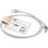 Câble Réseau ACT CAT6A Slimline S/FTP LSZH 1 m