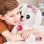 Peluche Interativo VTech Kisskiss com Sensor de Nariz e 200+ Músicas