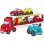 Autotransporter Ecoiffier Abrick 2 Ebenen mit 6 Autos