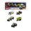 Kit 5 Veicoli Agricoli Majorette Farm Class 1/64 Metallo Parti Mobili