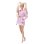 Modepuppe Barbie Deluxe Style JJN69 29.5 cm mit Rosa Cowgirl-Outfit Zebra-Muster