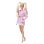 Modepuppe Barbie Deluxe Style JJN69 29.5 cm mit Rosa Cowgirl-Outfit Zebra-Muster