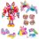 Anpassbare Puppe Bandai Animakii Lollipop & Bubblegum 32 Looks