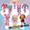 Anpassbare Puppe Bandai Animakii Lollipop & Bubblegum 32 Looks