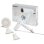 Sèche-cheveux Ionique Medion MD19984 1500W 3 Températures 3 Vitesses Accessoires Blanc