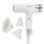 Sèche-cheveux Ionique Medion MD19984 1500W 3 Températures 3 Vitesses Accessoires Blanc