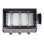 Plancha de gas Livoo DOC277 3 quemadores 7,5 kW acero esmaltado 61 x 38 cm