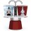 Cafetière italienne Bialetti Mini-express Magritte 90-100 ml avec 2 tasses