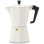 Caffettiera italiana Pezzetti Italexpress 6 Tazze Alluminio bianco opaco