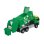 Camion Benne Majorette Volvo 1/43 Vert 25 cm Son Lumière Pièces Mobiles Contenant