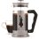Cafetière à piston Bialetti Preziosa 350 ml acier inoxydable et verre borosilicate