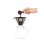 Cafetière à filtre Bodum Melior 0,6 L avec filtre inox et carafe en verre