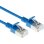 Cavo di rete ACT CAT6A Slimline S/FTP LSZH 3 m Blu