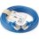 Cavo di rete ACT CAT6A Slimline S/FTP LSZH 3 m Blu